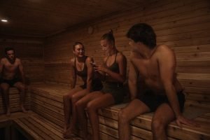 Traditional Sauna at Kuul Recovery Club