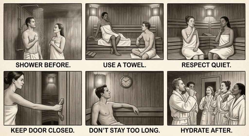 Sauna Etiquette