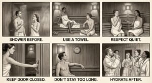 Sauna Etiquette
